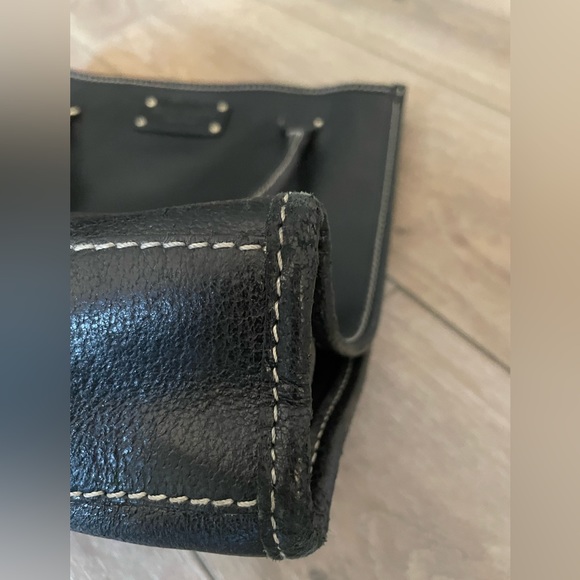 Kate Spade Black Leather Tote ✨HOST PICK✨ - Picture 10 of 10